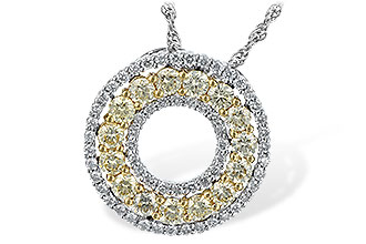 A198-38848: NECK 1.08 YELLOW DIAS 1.55 TW