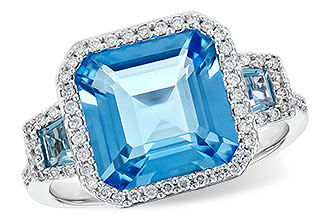 B199-35229: LDS RG 4.40 TW BLUE TOPAZ 4.60 TGW