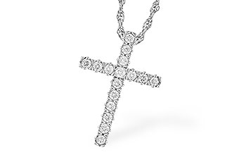 B282-91584: NECKLACE .25 TW