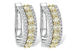 C198-39729: EARR 1.15 YELLOW DIAS 1.55 TW