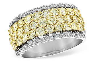 E198-45238: LDS DIA RG 1.90 YELLOW DIAS 2.18 TW