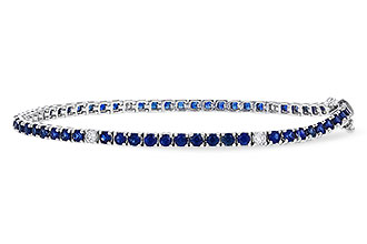 E283-83429: BRACELET 3.27 TW SAPP 3.52 TGW (7")