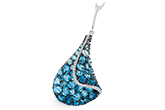 F196-59765: NECK 4.81 BLUE TOPAZ 4.94 TGW
