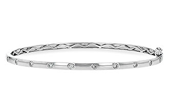 F198-41584: BANGLE BRACELET .40 TW