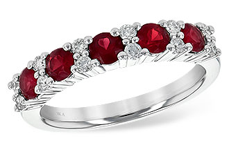 F199-28902: LDS WED RG .88 RUBY 1.12 TGW