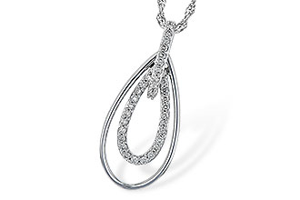 G192-93420: NECKLACE .24 TW