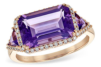 G199-28856: LDS RG 3.48 TW AMETHYST 3.70 TGW (12x8MM)