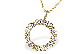 G199-32465: NECKLACE .12 TW