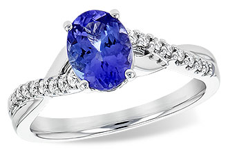 H199-34347: LDS RG 1.20 TANZANITE 1.35 TGW