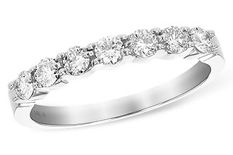 K102-06174: LDS DIA WED RG .50 TW (7 STONES)