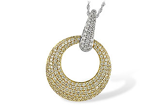 M198-39801: NECK 1.64 YELLOW DIAS 1.90 TW