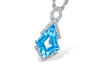 M282-02456: NECK 2.40 BLUE TOPAZ 2.53 TGW